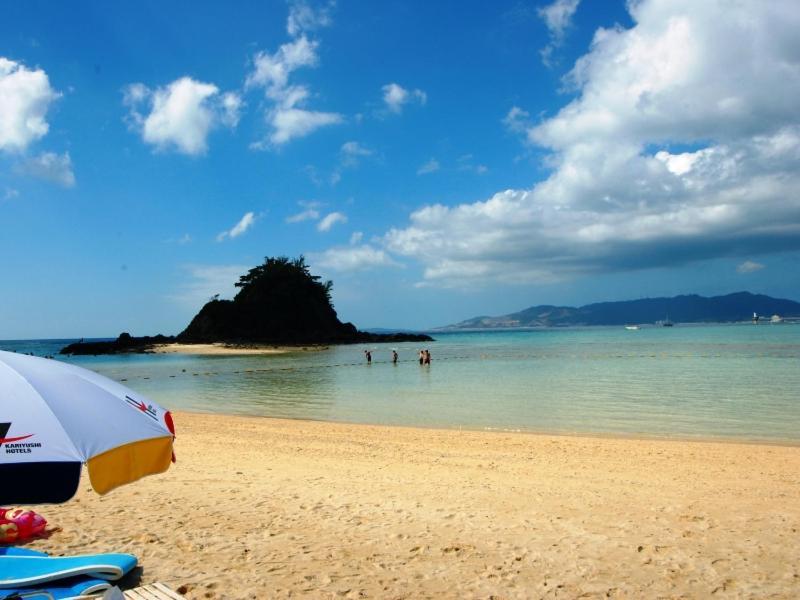 Okinawa Kariyushi Beach Resort Ocean Spa Onna Exterior foto